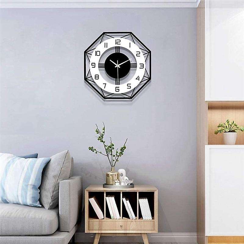 Large Silent Wall Clocks for Living Room Decor Kitchen Bedroom Decorative Non Ticking Battery Operat