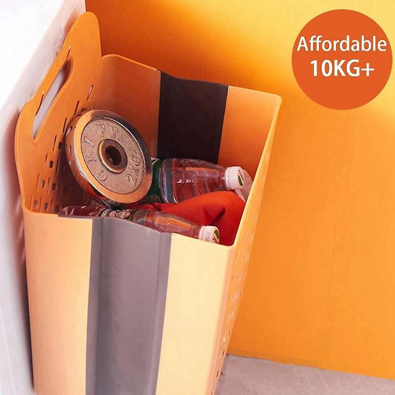 Large Portable Bathroom Folding Dirty Clothes Storage Basket Household Wall Hanging Punch-Free Laund