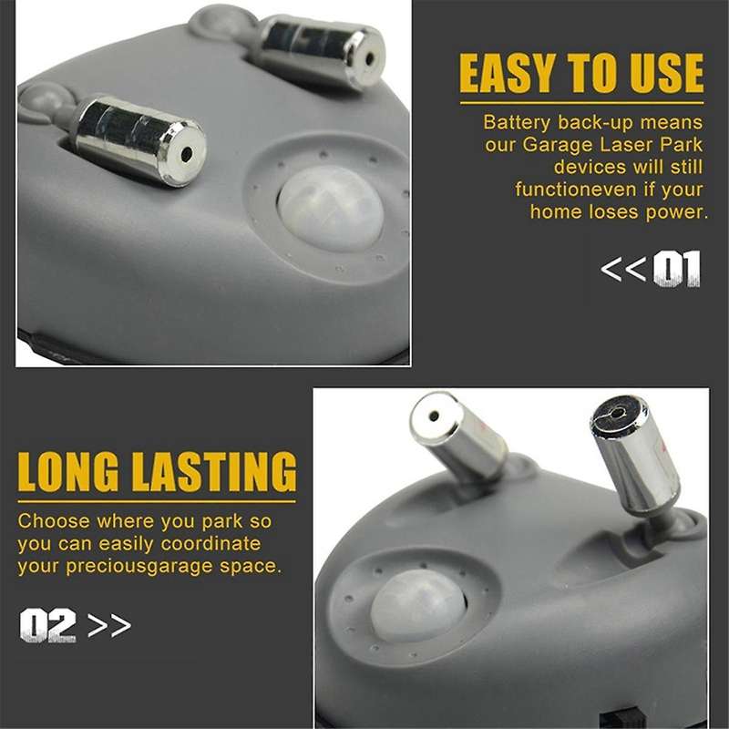 Laser Parking Meter Car Garage Ceiling Location Positioning Correction Parking Sensor Aid Monitor S