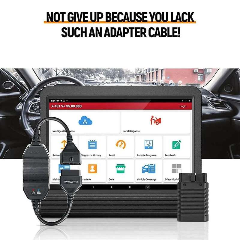 Launch X431 Can Adapter Code Reader Canfd Cable Car Diagnostic Scanner for X431 V/v+/ Pad Iii/ Pro3