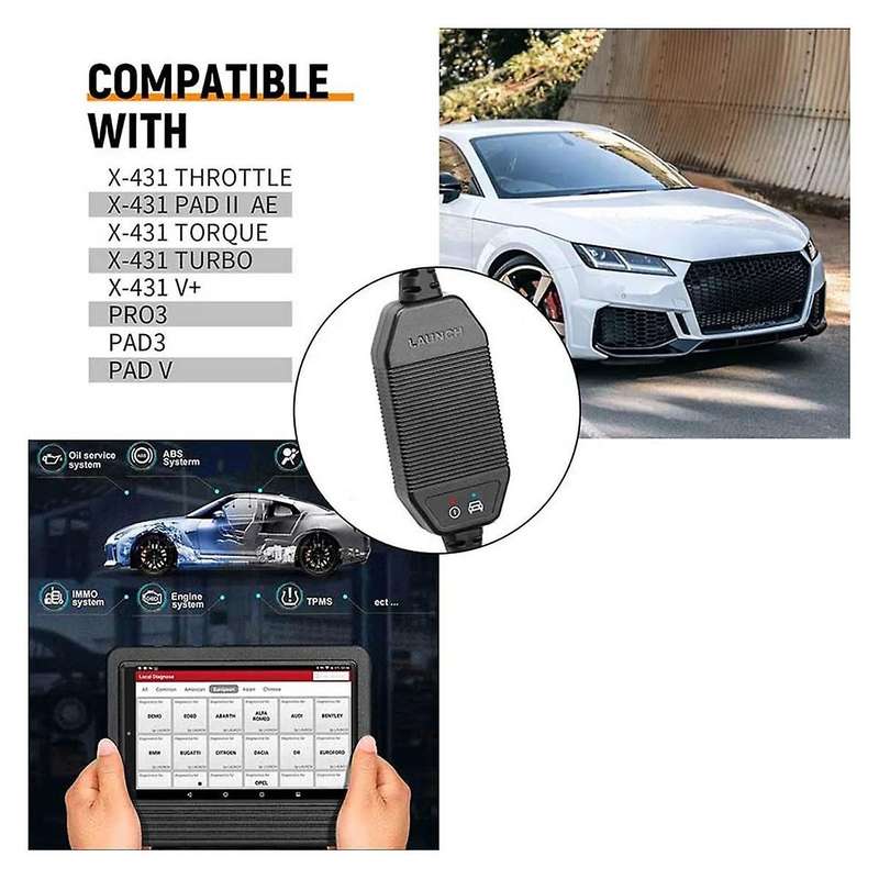 Launch X431 Can Adapter Code Reader Canfd Cable Car Diagnostic Scanner for X431 V/v+/ Pad Iii/ Pro3
