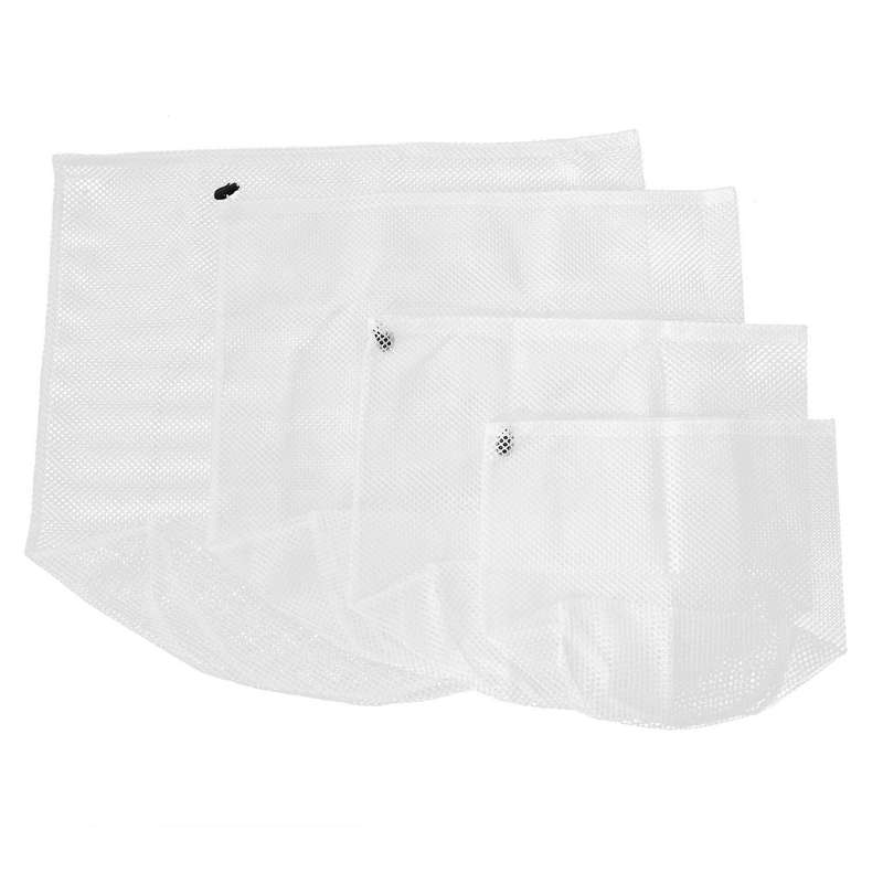 Laundry Bag Set of 4 Laundry Net Laundry Bags Washing Machine with Cord Stopper, Reusable Large Mesh