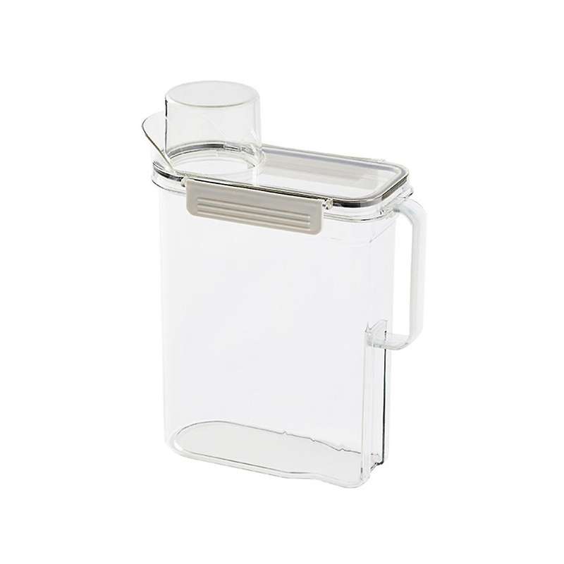 Laundry Detergent Basket Washing Powder Container Plastic Laundry Hamper with Lid