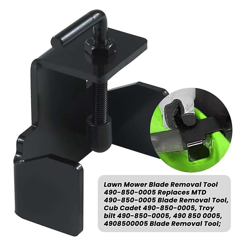 Lawn Mower Blade Removal Tool with Lawn Mower Blade Sharpener and Balancer Replaces 490-850-0005 Bla