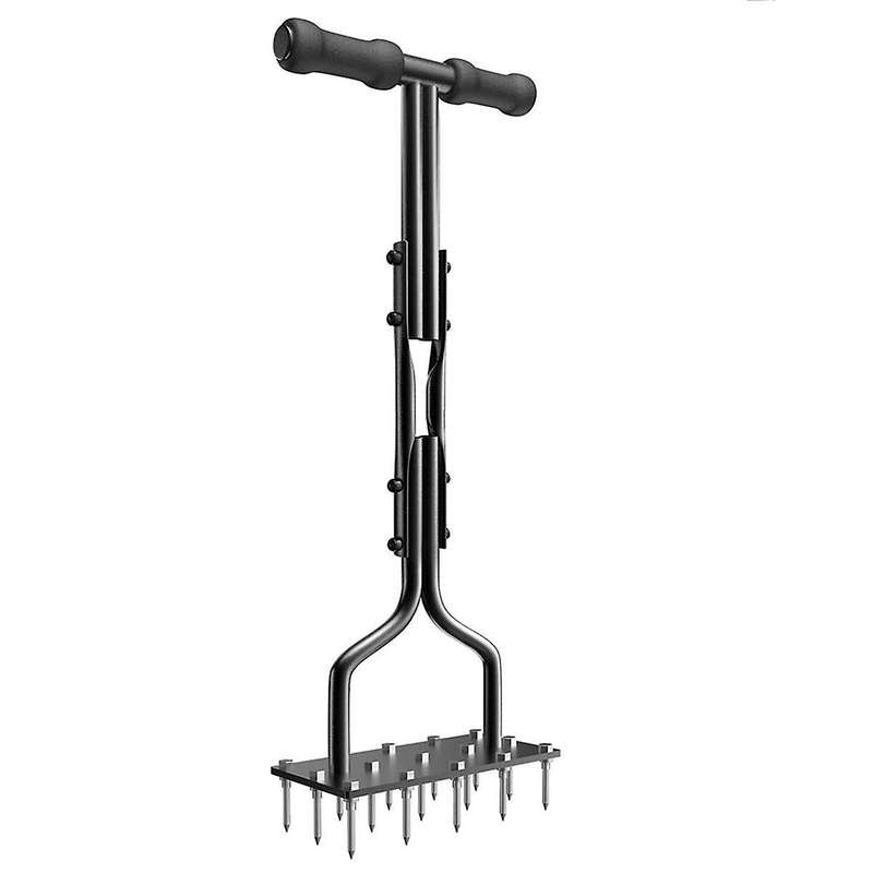 Lawn Aerator Spikes Aerating Tool, Manual Aeration Tools,Yard Aerators with Cleaning Weeder Tool for
