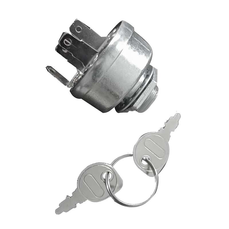 Lawn Mower Ignition Switch 6-pin Ignition Switch for Lawn Mowers and Agricultural Vehicles Tractor