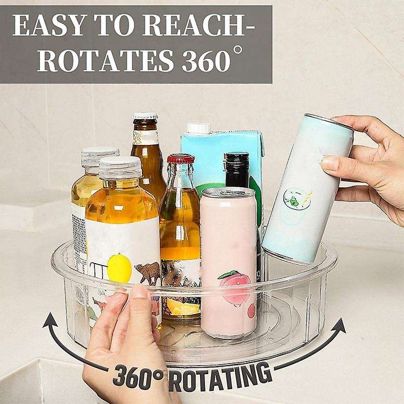 Lazy , Lazy Cabinet Organizer, Organization for Pantry, Countertop, Shelf, Table, Bathroom, Clear