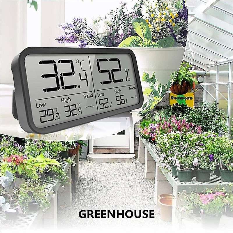 LCD Digital Temperature,Humidity Meter for Home Indoor,Electronic Hygrometer Thermometer,Weather Sen