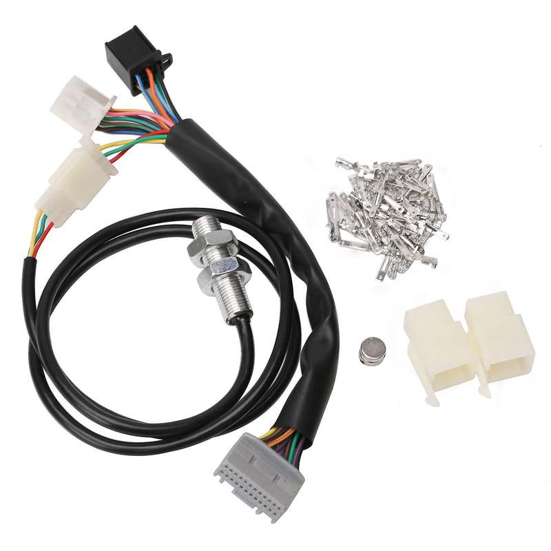 LCD Digital for Motorcycle Odometer Speedometer Tachometer Gauge Backlight 95mm