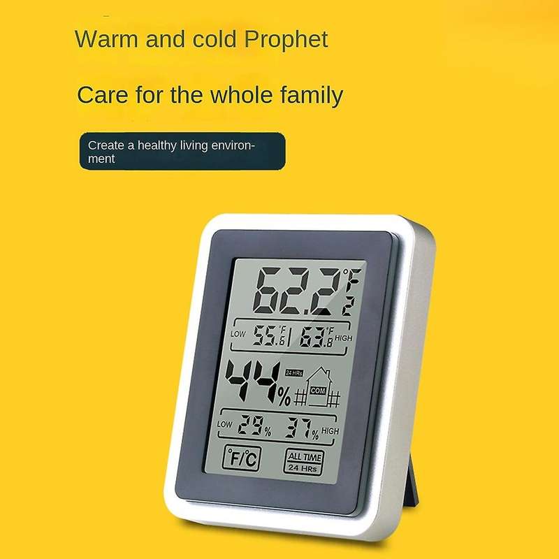 Lcd Digital Thermometer Hygrometer Temperature Indoor Convenient Temperature Sensor Humidity Meter