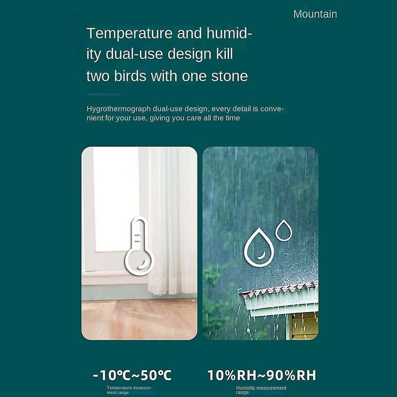 Lcd Digital Thermometer Hygrometer Temperature Indoor Convenient Temperature Sensor Humidity Meter