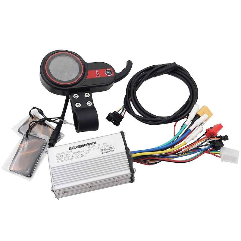 Lcd Display Accelerator Meter+36v 16a Controller with Nfc Card for Pro Electric Scooter Bike Retrofi