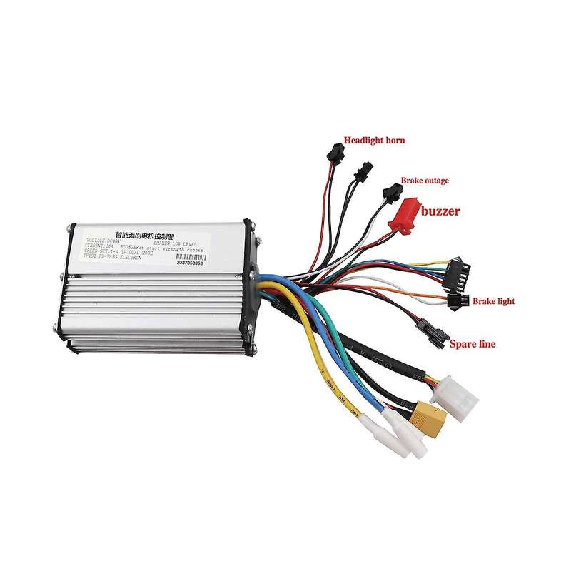 Lcd Display Accelerator Meter+48v 20a Controller with Nfc Card for Pro Electric Scooter Bike Retrofi