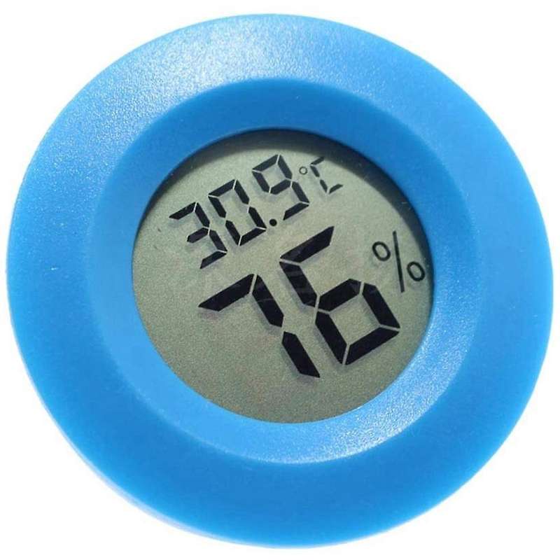 LCD Display Round Digital Thermometer Hygrometer Temperature Meter Tester for Animal