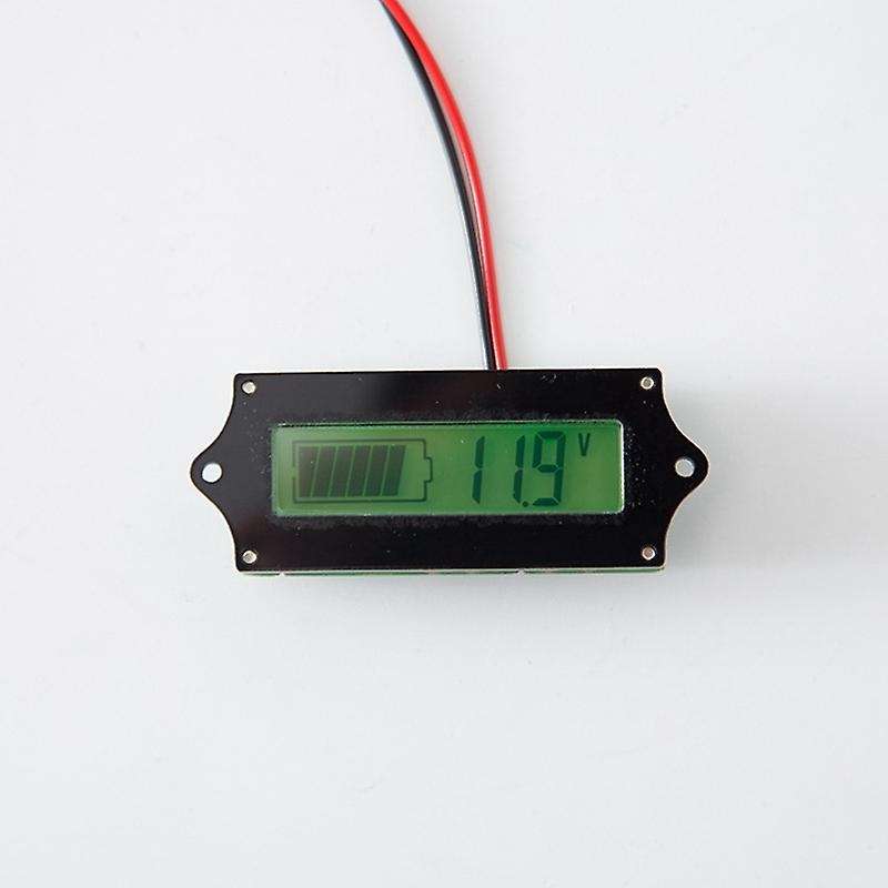 LCD Lithium Battery Acid Lead Lithium Battery Capacity Indicator Digital Voltmeter Tester 12V24V48V7