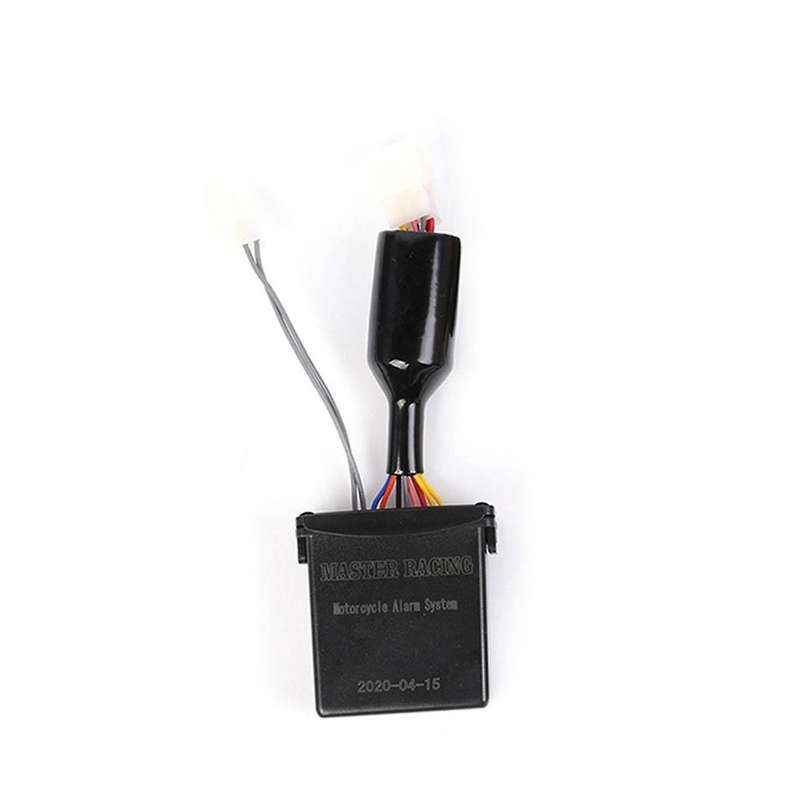 Lcd Motorcycle Alarm Auto Lock/unlock Security System Two Anti-theft Alarms Keyless Engine Start,ti