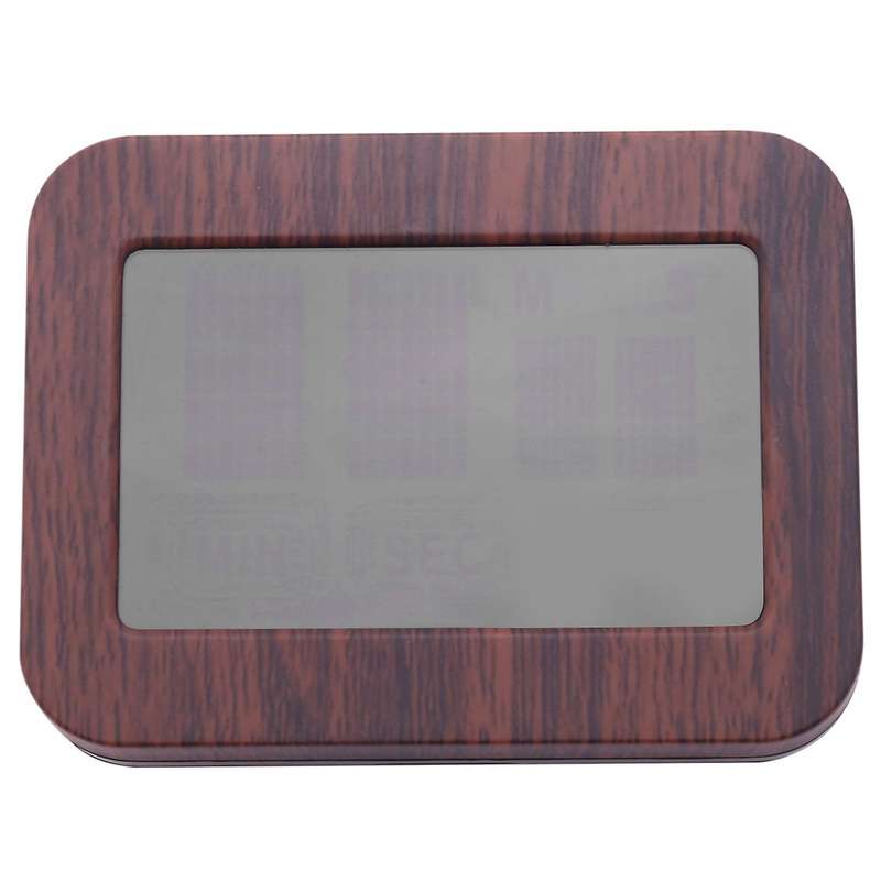 Lcd Touchscreen Kitchen Timer Digital Timer Magnetic Electronic Timepieces Loud Brown Color