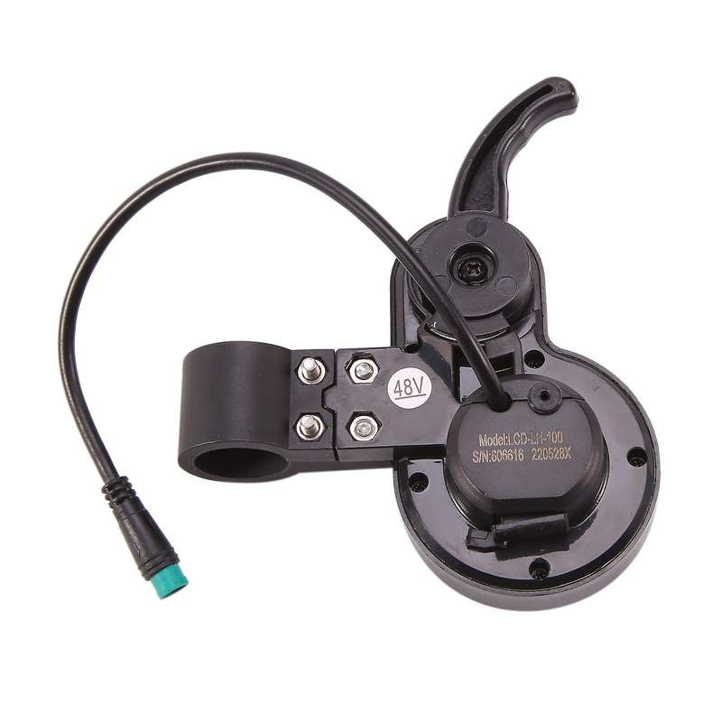Lcd-lh100 24v/36v/48v/60v 5 Pins Electric Bike Display Thumb Throttle Speedometer Control Panel For