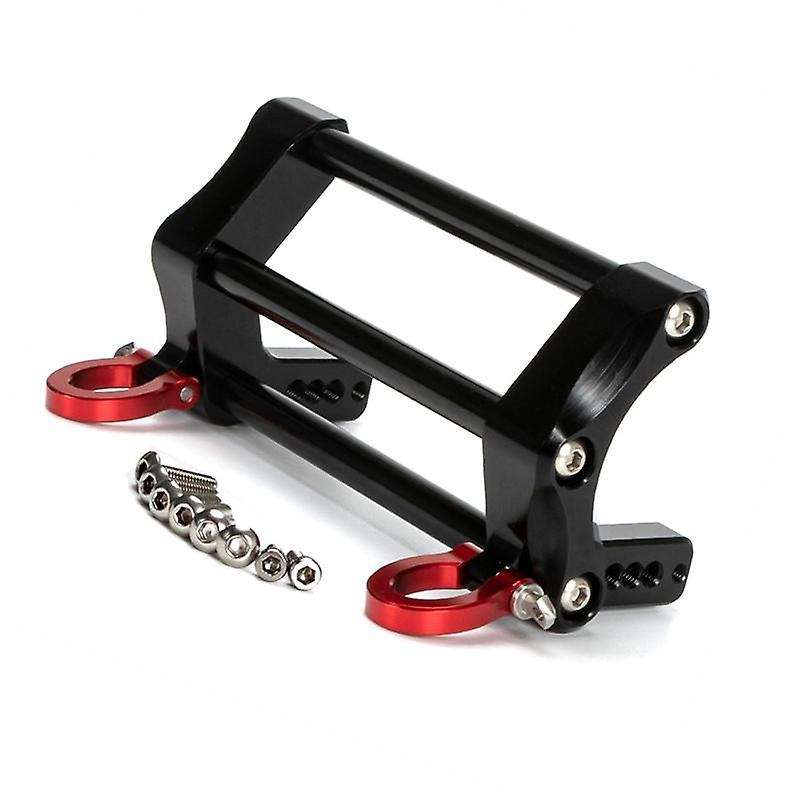 Lcg Metal Front Bumper with Tow Hook for Axial Scx10 Traxxas,red