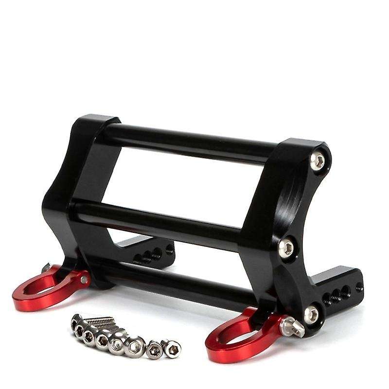 Lcg Metal Front Bumper with Tow Hook for Axial Scx10 Traxxas,red