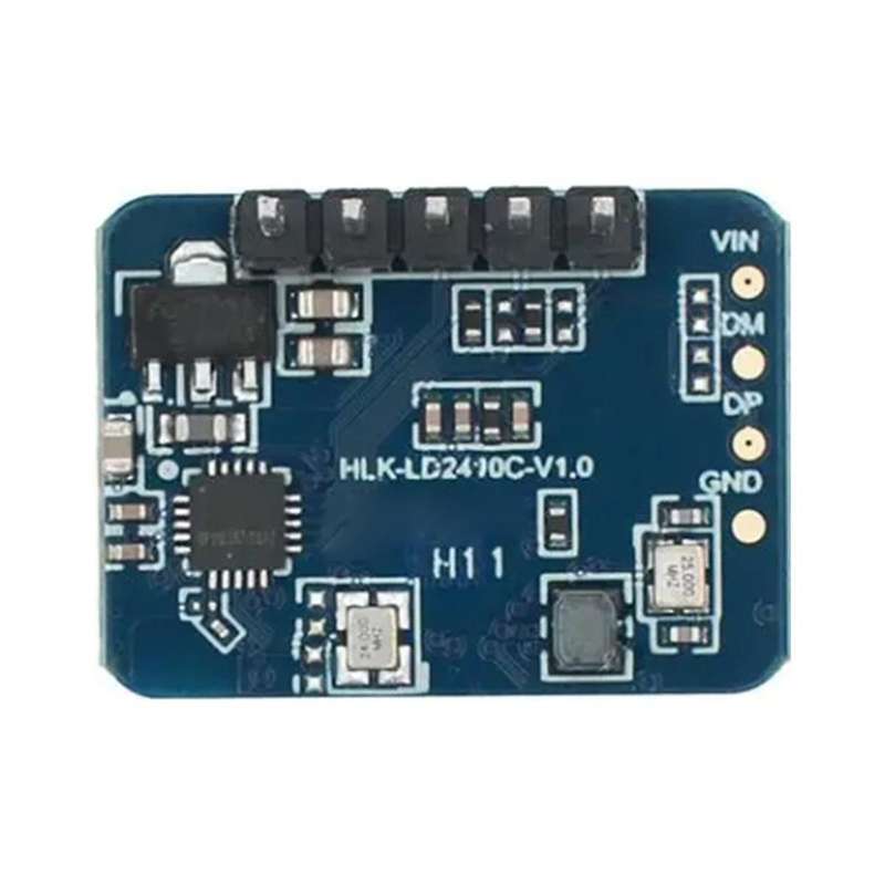 LD2410C 5V Mini 24G Smart Human Presence Status Sensor Millimeter Wave Radar Sensing Module