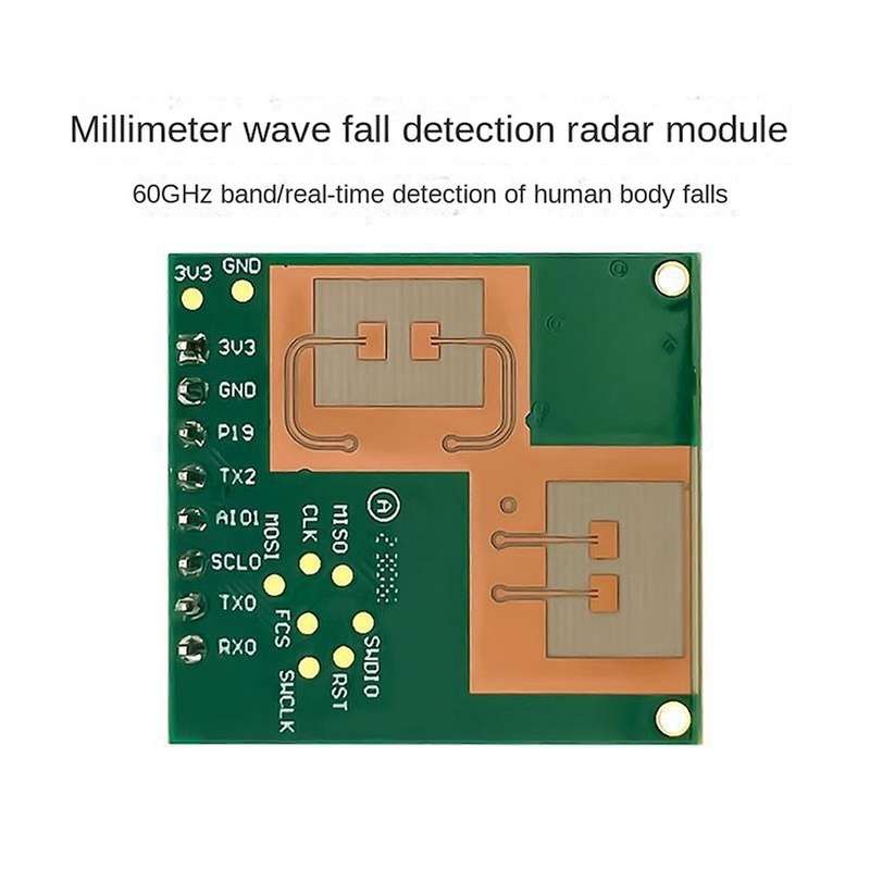 LD6002C 60G Millimeter Wave Radar Sensor Fmcw Non-Contact Sensor, for Fall Detection