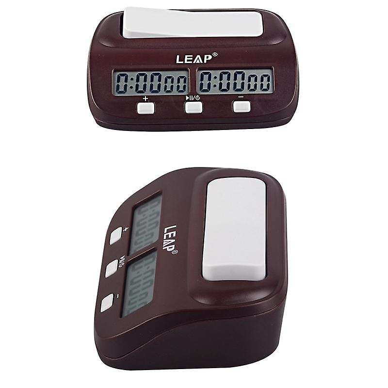 Leap Chess Clock, Digital Chess Timer & Game Timer, 3-in-1 Multipurpose Portable Professional Clock