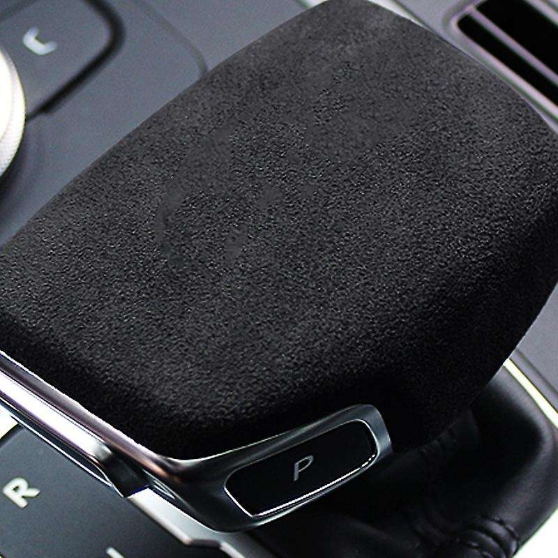 Leather Selector Lever Handle Gear Shift Knob Handball Cover for  A4 B9 A5 Q5 2016-2019 4M1713139F