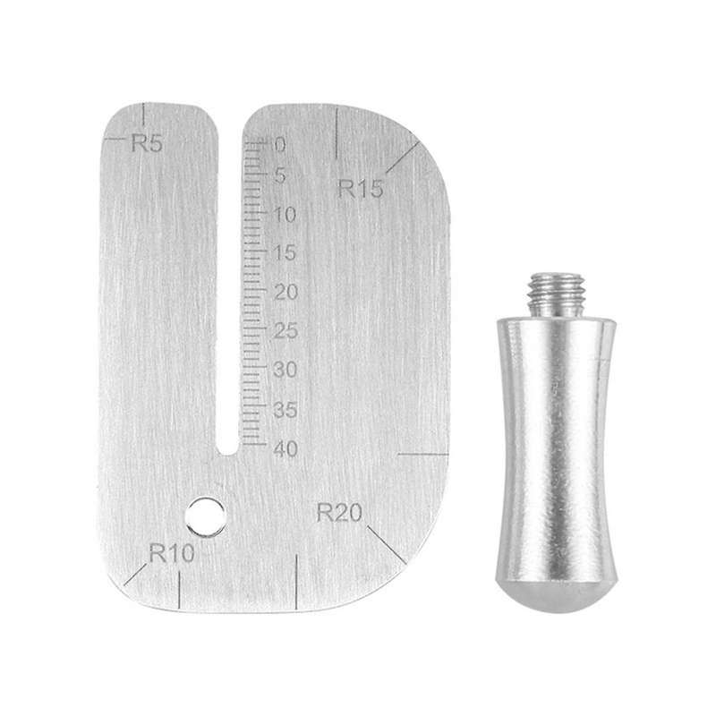 Leather Pulling Board Practical Cutting Ruler Tool Stainless Steel Manual Leather Cut Auxiliary Acce