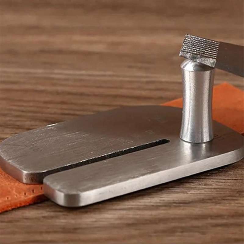 Leather Pulling Board Practical Cutting Ruler Tool Stainless Steel Manual Leather Cut Auxiliary Acce