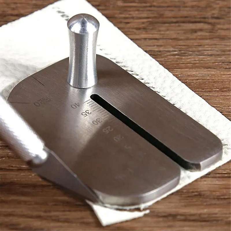 Leather Pulling Board Practical Cutting Ruler Tool Stainless Steel Manual Leather Cut Auxiliary Acce