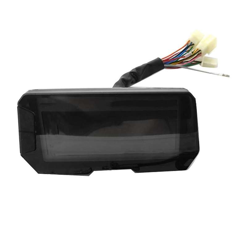 Led 12000rpm 6 Gear Universal Motorcycle Lcd Digital Speedometer Backlight Odometer 2 4 Cylinders M