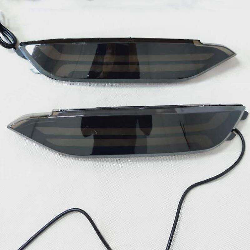 LED 3 Function for 2015 2016 2017 2018 Car Rear Bumper Reflector Light Tail Light Brake Signal Lamps