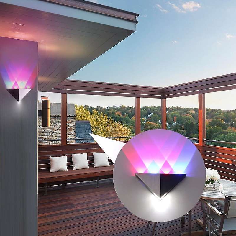 Led 5W Triple-cornered Wall Light for Bedroom Luminaire Bathroom Light