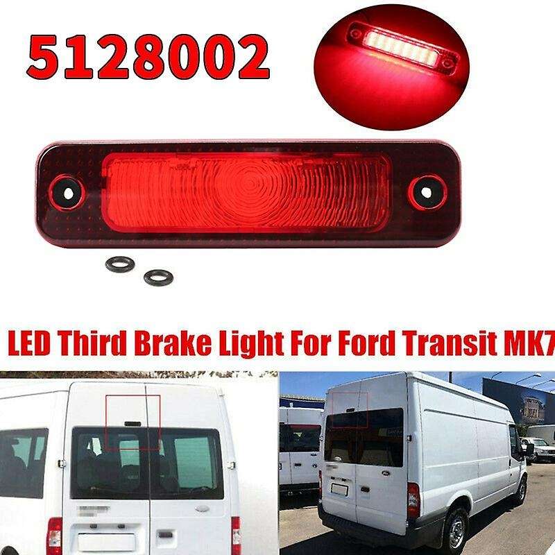 LED 3-RD Third High Mount Stop Brake Light Lamp for Transit MK7 Box Bus 2006-2014 5128002