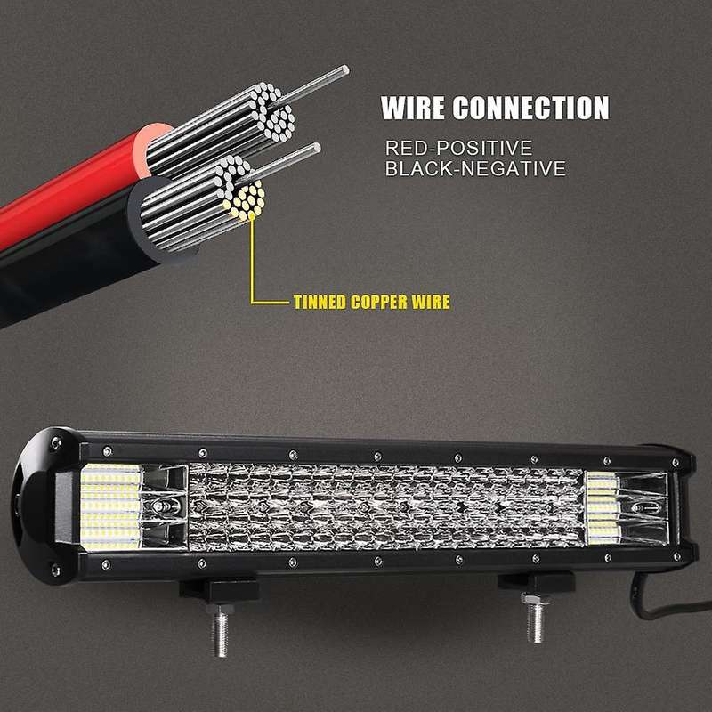 Led Bar Led Light Bar for Car Tractor Boat Offroad Off Road 4Wd Truck Suv Atv Driving 12V 24V Op-5