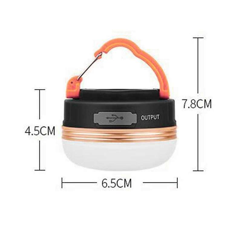 Led Camping Tent Light Usb Rechargeable Emergency Light Magnet Adsorption Hanging Light Waterproof