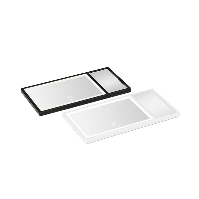 Led Car Interior Mirror Touch Switch Sunshade Live Streaming Mirror Sun Visor High Clear Interior H