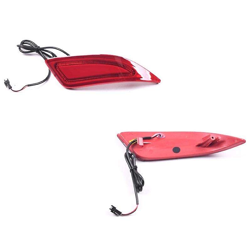 LED Car DRL Rear Bumper Tail Light Turning Signal Lamp Brake Lights Warning Lamps for 2015 2016