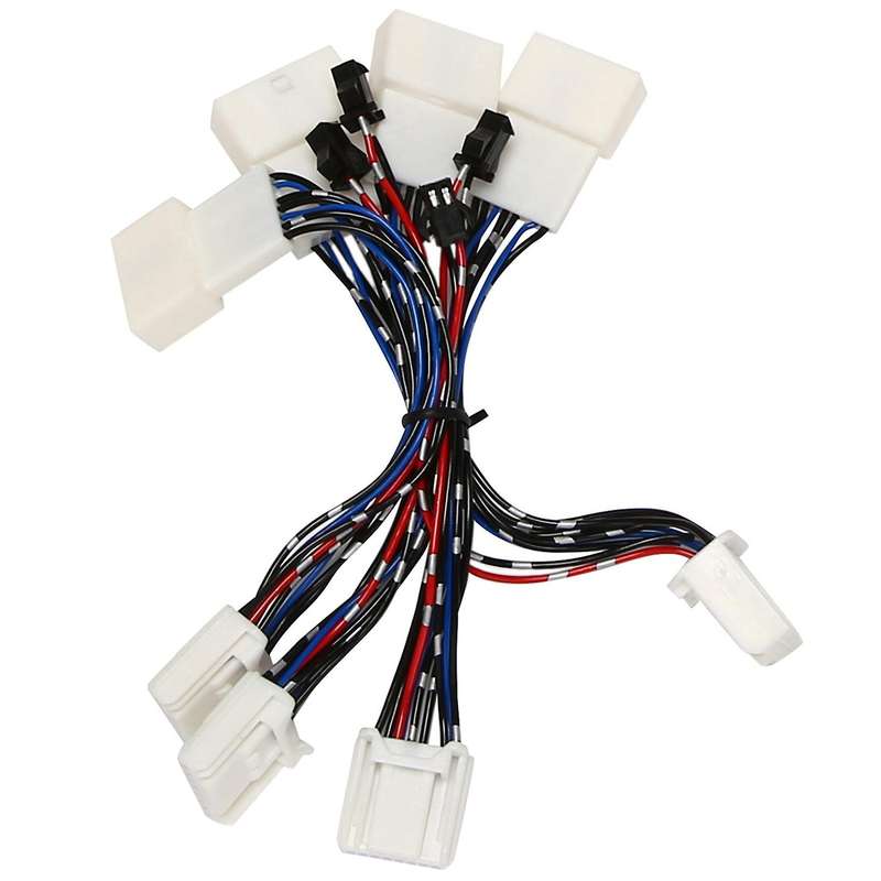 LED Car Atmosphere Lights Door Instrument Panel Decorative Ambient Light Neon Strip Light for 2018-2