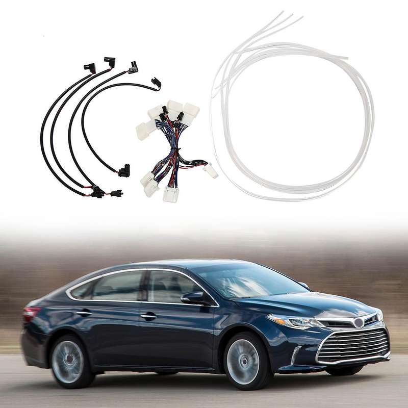 LED Car Atmosphere Lights Door Instrument Panel Decorative Ambient Light Neon Strip Light for 2018-2