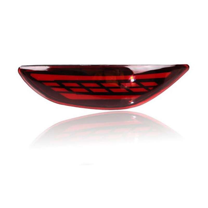 LED Car High-Position Brake Light Rear Bumper Reflector Parking Warning Light Turn Signal for Accent