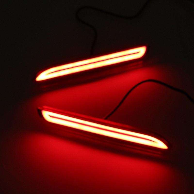 Led Car Rear Bumper Reflector Tail Brake Light Bar(Two Functions)