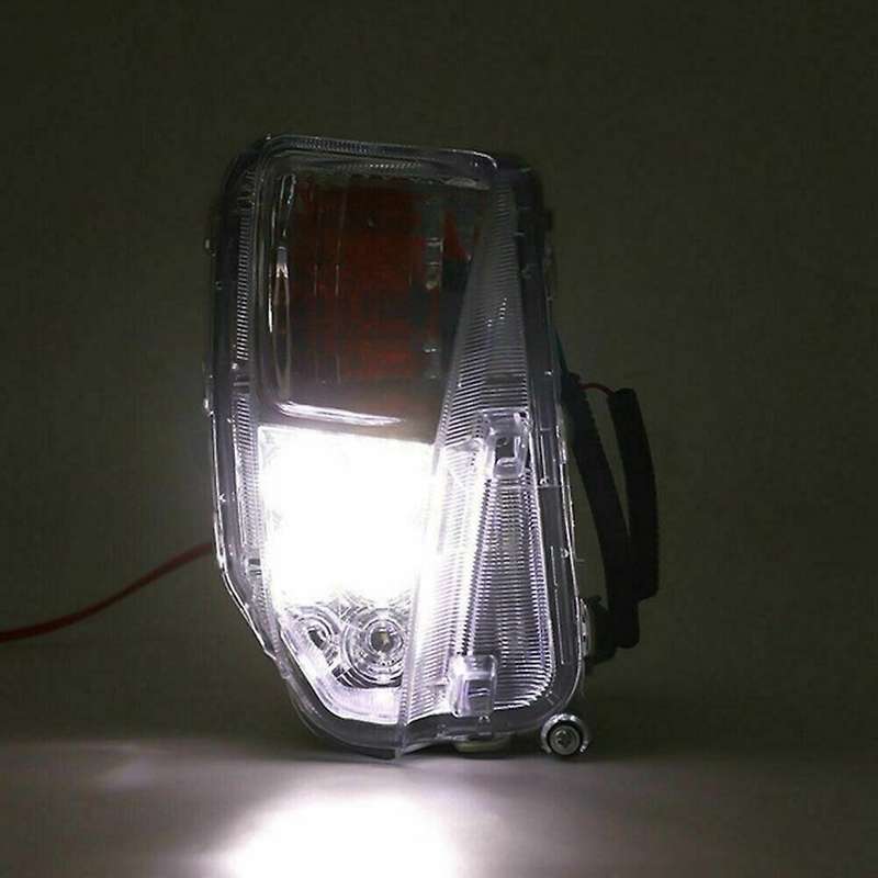 Led Car Left Front Bumper Fog Light Drl Daytime Running Light for Prius Zvw30 2012-2015