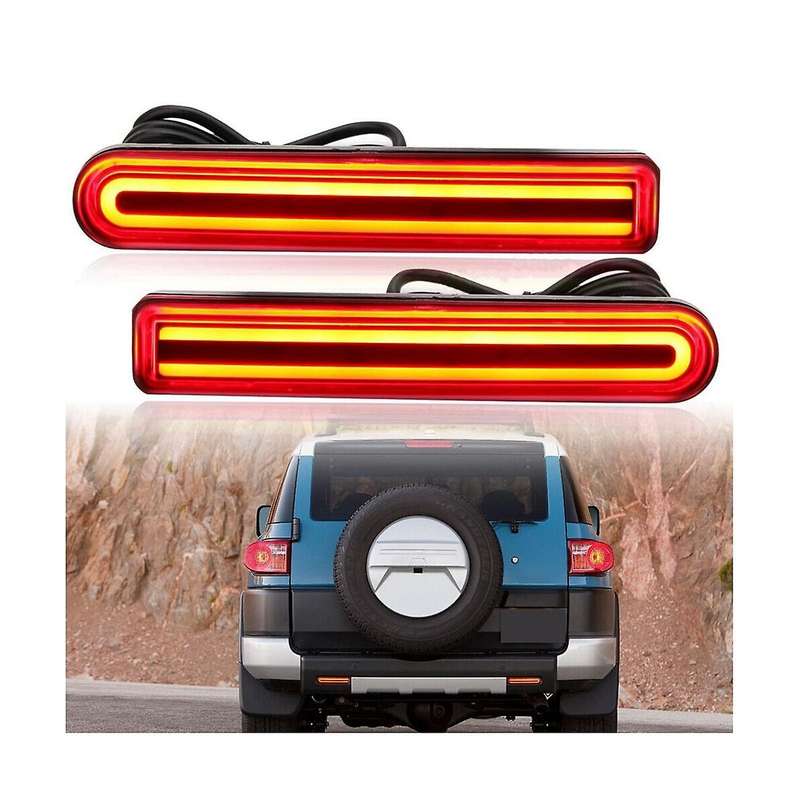 LED Car Rear Bumper Light for Cruiser 2007-2017 US Version Reflector Turn Signal Light Stop Brake La