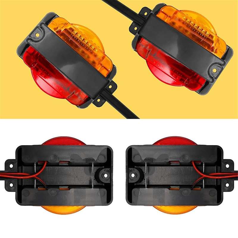 LED Clearance Trailer Lights Trailer Light Assembly Amber Front Red Back Marker Lights Turn Signal L