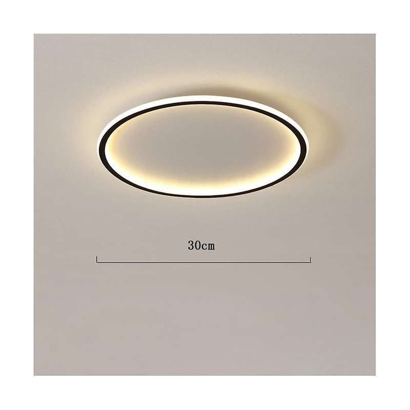 Led Ceiling Light 30cm Round Ceiling Lamp Modern Decor Ceiling Light for Kitchen, Hallway, Office,po