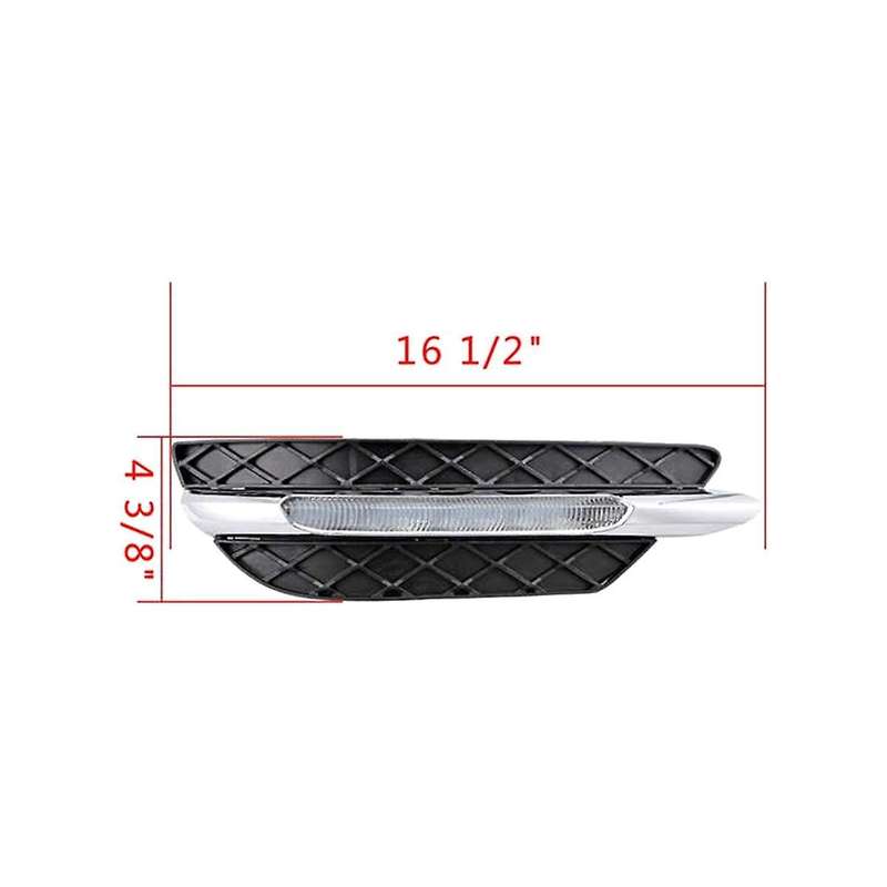 Led Daytime Running Lamp Drl Fog Lamp Assembly for - W204 C-class C250 C300 C350 2048803224 2048803