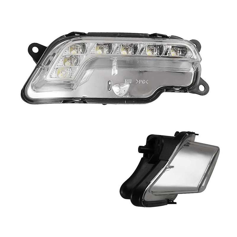LED Daytime Running Lights DRL Lower Bumper Grille for W212 E300 E350 E500 2009-2013,Right