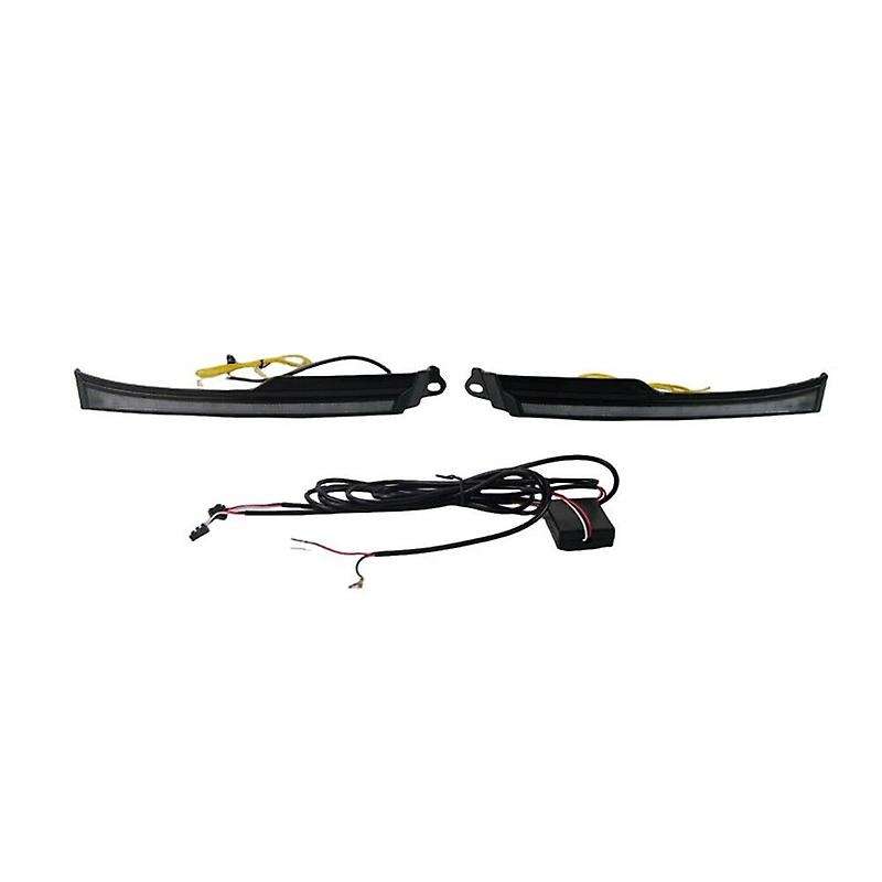 Led Daytime Running Light Headlight Fog Lamps for 4runner 2006-2009 Turn Signal Indicator Light Bump